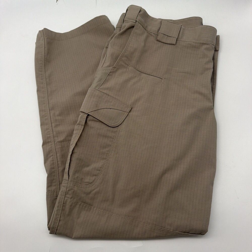 5.11 Tactical Taclite Pro Ripstop Cargo Pants Mens 38x32 Beige style 74369
